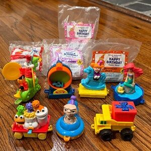 1994 Vintage McDonald’s Birthday Train set       kids happy meal toys toy trains